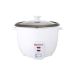 SQ Professional Electric Rice Cooker with Automatic Cooking Non-Stick Removable Inner Pot |Includes Measuring Cup & Spatula |Glass Lid & Steam ve