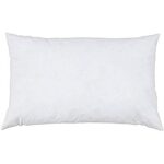 Riva Paoletti Hollowfibre Cushion Pad Insert Inner - Rectangular Shape - 100% Polyester Filling - Double Stitched Edges - 30 x 50cm (12" x 20" in