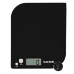 Salter 1177 BKWHDR Leaf Electronic Kitchen Scale - Baking & Cooking Food Scales, Add & Weigh Zero Function, Metric/Imperial, Max. Capacity 5 KG,