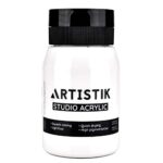 ARTISTIK Acrylic Paint 500 ml Tub - Acrylic Paints with High Pigment and Long-Lasting Brilliant and Vibrant Colours Professional & Amateur Painti