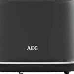 AEG Gourmet 7 Toaster 2 Slot T7-1-6BP-U, 7 Browning Levels, Defrost Function, Reheat Function, Includes Warming Rack, Lift-And-Look Function, Toa