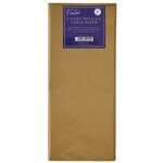 Partisan Metallic Tissue Paper 3 Sheets, Gold