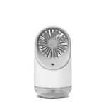 Portable Rechargeable Fan with Humidifier - Stay Cool and Comfortable Anywhere