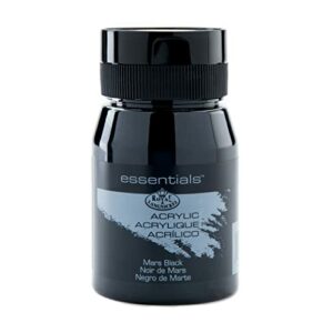 Royal & Langnickel RAA-5120 Essentials 500ml Acrylic Paint - Mars Black