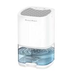 Richard Bergendi Dehumidifier,1000ml Dehumidifiers for Home Damp with 7 Color LED Light, Portable Quiet Dehumidifier for Bedroom Bathroom Garage