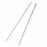 Leadigol 10 Pairs Reusable Chopsticks, Stainless Steel Metal Chop Sticks Healthy Tableware Chinese Non-slip