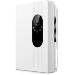 BAPHIYA Dehumidifier for Home 2.2L, Digital Temperature& humidity Display Touch Operation Humidity Setting/24-hours Timer/Purification Mode/Auto