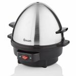 Swan SF21020N 7 Egg Boiler and Poacher, Featuring 3 Cook Settings, 350w, Black/Stainless Steel
