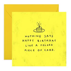 Central 23 - Funny Birthday Cards for Him - Birthday Cards for Son Dad Nephew Brother - Humorous Cards for Men - Comes With Fun Stickers