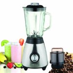 Multi Blender juicer Food Processor with Glass Jar & a Grinder Strong housing Smoothie Maker 1.5L Glass jar Removable Filling Cap for Easy Fillin