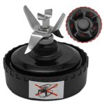 5 Fins Blade Replacement Part Compatible with Ninja Nutri Blender 700 Watt QB3001UKS/ QB3000/ QB3000SS/ QB3000SSW/ QB3004/ QB3005, Base Extractor
