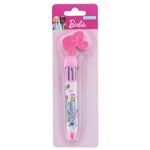 Blueprint Collections Barbie Multi Colour Pen | Writing Pens | Novelty Pens | Coloured Pens | Barbie Stationery | Colouring Pens | Barbie Gifts |