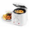 Progress EK2969P Compact Mini Deep Fat Fryer - Removable Easy Clean Cooking Basket, Small 1L Deep Fryer, 950W, Non-Stick Chip Pan, Detachable Han