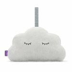 SnuzCloud 3-in-1 Baby Sleep Aid - Portable Plush Toy for Newborn with Night Light, Soothing Sleep Music and White Noise with Adjustable Volume, P