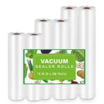 Vacuum Sealer Bag Rolls Vacuum BPA Free &LFGB Approved Reusable Food Storage Bags 2 Pack Roll 15/20/25 * 300cm,for Sous Vide Cooker and All Vaccu