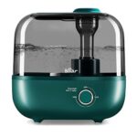 Bear 5L Top Fill Humidifier for bedroom, 28dB Ultra Quiet, 35 Hours Run Time, With Aromatherapy Tray, 360° Expandable Steam Nozzle, Automatic Shu
