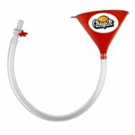 CHUGIT Beer Bong Funnel with Stop Tap - Extra Thick Kink-Free Tube, Perfect for Parties, Drinking Games for Students, Beer Gifts, Birthday Gifts