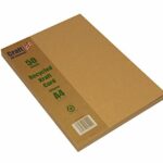 Craft UK 2042 A4 Kraft Card - Brown (Pack of 50 sheets)