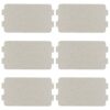 BOJACK Universal Mica Sheet Microwave Oven Parts Waveguide Cover 117×64mm (Pack of 6 Pcs)