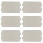 BOJACK Universal Mica Sheet Microwave Oven Parts Waveguide Cover 117×64mm (Pack of 6 Pcs)