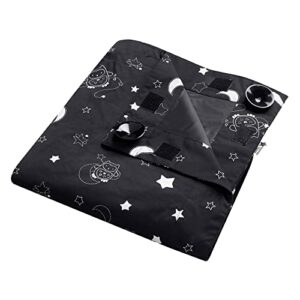 Tommee Tippee Sleeptight Portable Blackout Blind with Suction Cups, Adjustable and Lightweight, Large, 130 x 198cm