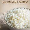 Soy Wax, BOYUJK Premium Natural Candle Wax, 100% Soy Wax for Candle Making from Organic Farm, No additives, Harmless and Pure (1KG)