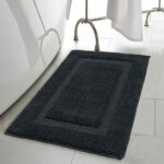 Amazon Brand - UMI Microfiber Bath/Area Rugs, Spa Vanity Shower Super Soft Machine Washable for Bathroom/Kitchen Water Absorbent Bedroom Rugs wit