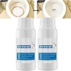 Toilet Active Oxygen Agent, All Purpose Cleaning Powder Toilet Bowl Foam Cleaner, Powerful Pipe Dredging Agent, Suit For Kitchen Water Pipe Sewer