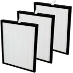 Spares2go HEPA Filter compatible with Meaco Dehumidifier 20L 20LE Low Energy Platinum 3 x Filters