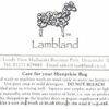 Lambland Dark Teal Genuine Large Sheepskin Rug with Extra Thick Wool/British Made/Side by Side