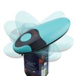 Electric Can Opener Automatic Cordless Tin Opener for Arthritic Hands by Cooks Professional (Teal and Black)