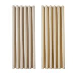 Aspire Homeware Blackout Curtains for Living Room - Cream Eyelet Bedroom Curtains 66x54 inch Drop Thermal Insulated Super Soft Black Out Window C
