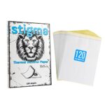 STIGMA 120 Pcs Tattoo Transfer Paper 4 Layers 8.3" x 11.8" A4 Size Tattoo Stencil Paper Thermal Stencil Paper for Tattoo Transfer Machine T209