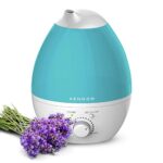 AENNON Air Humidifier For Bedroom - Diffusers For Home - Baby & Pets Humidifier - Auto Shut Off & Night Mode - 20+ Hours Of Use - 2.8L - Cool Mis