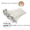 Candle Wick,SMALUCK Natural 50 Candle Wicks with 1pcs 3-Hole Candle Wicks Holder for DIY Candles Craft Tools Candle Making Kit (10cm)