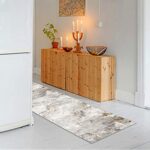pasutporen Runner Rug Carpet 60 x 240 cm Bohemian Style Digital Printing Area Rug with Non - Slip Grip PVC Backside Anti Skid Area Rug for Hallwa