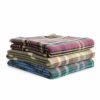 Large British Unique Recycled All Wool Blanket/Picnic Rug by Tweedmill