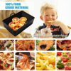 Silicone Air Fryer Liners for Ninja Dual Air Fryer AF300Uk AF400Uk, Air Fryer Accessories, Reusable Silicone Airfryer Liners, Airfryer Accessorie