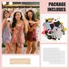 yingd Photo Booth Props, 54pcs Party Wedding Props Kit Funny Bride Selfie Hen Do Bridal Shower Night Game Accessories, Multicolor, One size