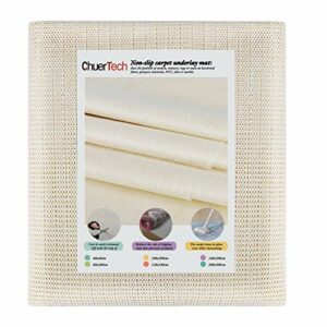 Non Slip Mat Mesh, (200x300cm) Non Slip Rug Carpet Underlay Anti Slip Rug Underlay With Extra Grip for Hard Floors, Suitable for Underfloor Heati