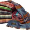 Large British Unique Recycled All Wool Blanket/Picnic Rug by Tweedmill