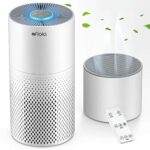 Afloia Air Purifier and Humidifier Combo for Home, 22dB | 7 Color Night HEPA Air Purifiers 2 in 1 with Remote Control, Air Cleaner for Allergies,