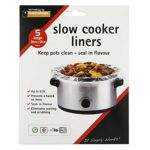 30 x 55cm Slow Cooker Liners PK 5 Hold Up to 6.5 Litre Safety Tested