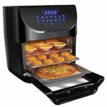 Air Fryer Oven, Large Capacity Air Fryers, 12L 1800W, Digital Air Fryer Oven with Rapid Air Circulation hot air fryer without additional oil, wit