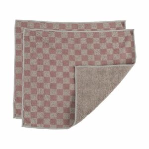 Casabella Microfiber 12" x 14" Cleaning Cloths, Two-Tone (Pack of 2), 1 EA, Grey Stainless Steel, 2 Count