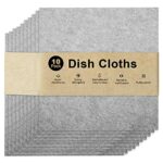 Absorbent Soft Microfiber Tea Towels,Kitchen Towels,Bar Dish Cloths & Towels for Cleaning- Eco-Friendly Reusable Cleaning Cloths(Assorted Sizes a