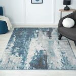 homeart Living Room RUG - Short Pile, Bordered, Soft, Area Carpet for Bedroom & Home Decoration, Oxford Pattern Rugs, Contemporary, Small to Extr