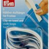 Prym PRYM_401205-1 Clip Cloth Loops for Towelling White