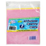 VFM - Large All-Purpose Cleaning Cloths Kitchen Sponges - Eazee 2 Clean (3 Pack)