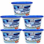 ANSIO Dehumidifier 500ml Condensation Remover Moisture Absorber Dehumidifiers for Damp, Mould, Moisture in Home, Kitchen, Wardrobe, Bedroom, Cara